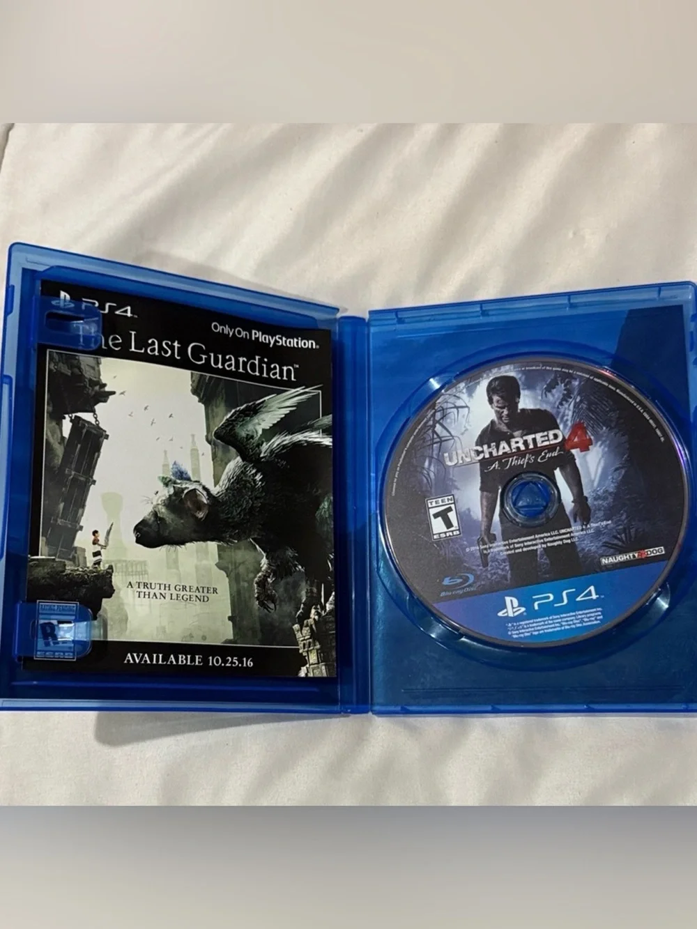 Uncharted 4 A Thief's End PS4 PlayStation 4 Game CIB Tested Excellent Condition⁠